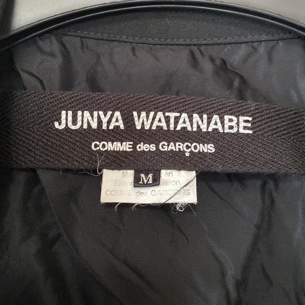 Junya Wananabe Comme des Garcons Black Wool Blazer - Picture 6 of 14